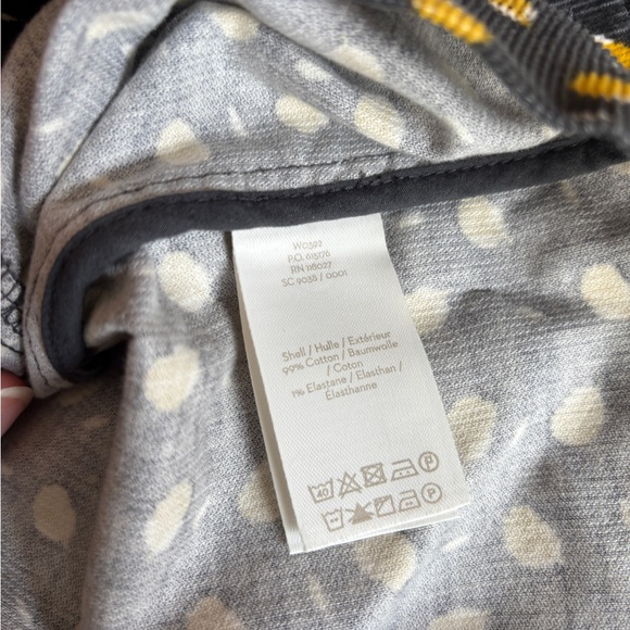 Charcoal and yellow Boden Corduroy Dress - Picture 4 of 6